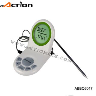 New Series BBQ Digital Stainless Steel LCD Thermometer