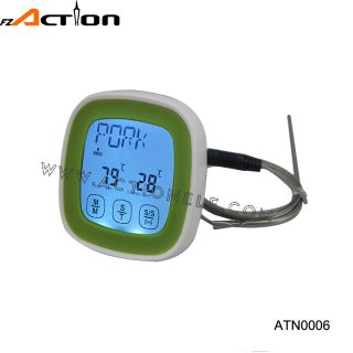 Touch Screen Digital Meat Thermometer for Grilling 