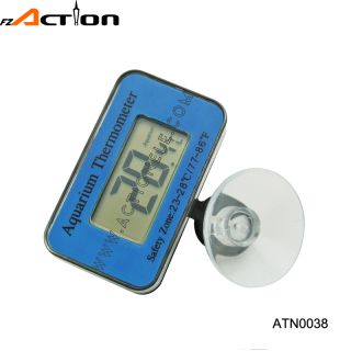 LCD Digital Fish Aquarium Thermometer with Suction
