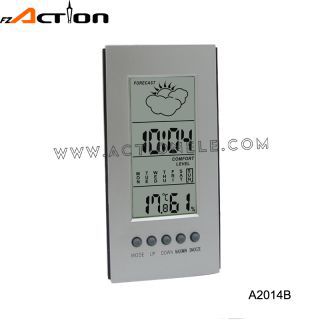 Cheap Small Weather Station Digital Table Alarm Clock for Sale