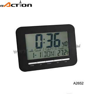 Weather Station Digital Alarm Clock With RF