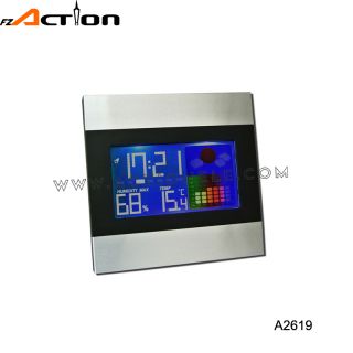 Color Display Weather Station Clock