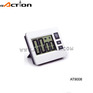 Digital countdown timer with aluminum cover