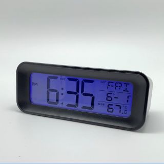 Digital Alarm Clock with Big LCD display