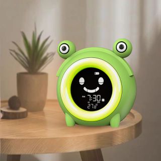 Hot seller Children sleep trainer Color Changing Music Alarm Clock Changing Alarm Clock With Backlig
