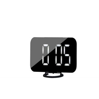 2020 Hot seller Mirror Clock Smart LED Digital Mirror Alarm Clock 