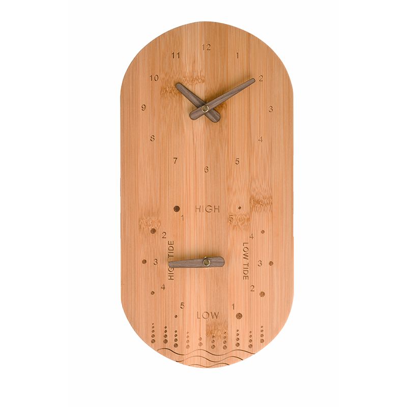 Baboo Wooden Pointer Wall Clock