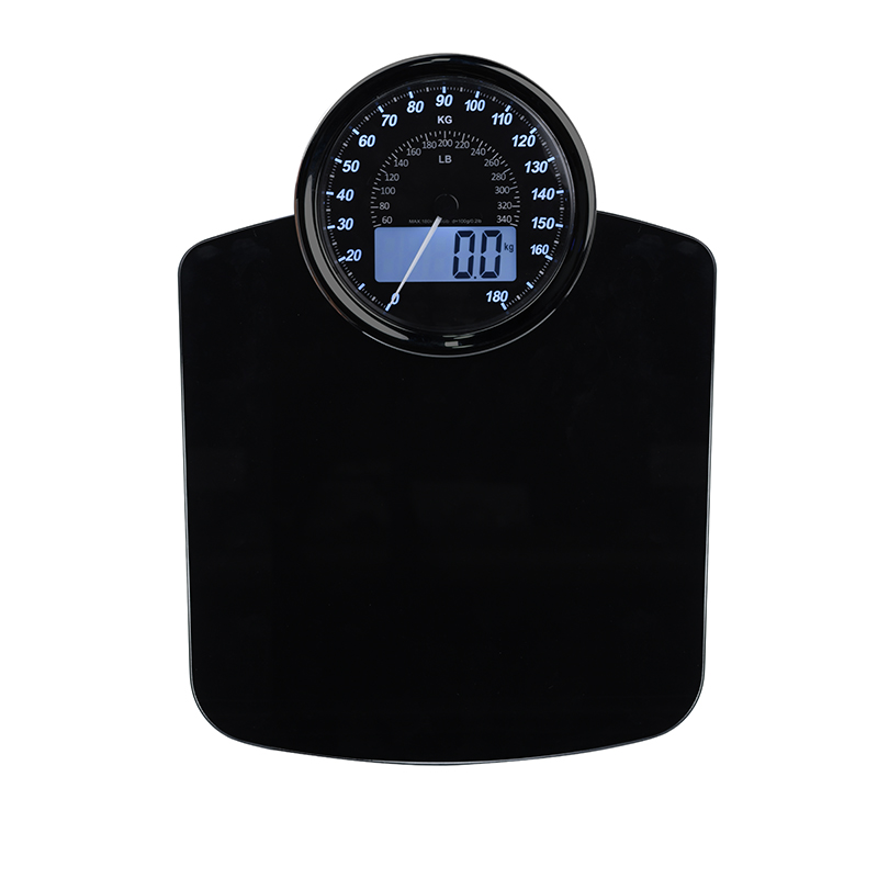 AON0138 High Quality Analog And LCD Digital Display Electronic Bathroom Weighing Scales 