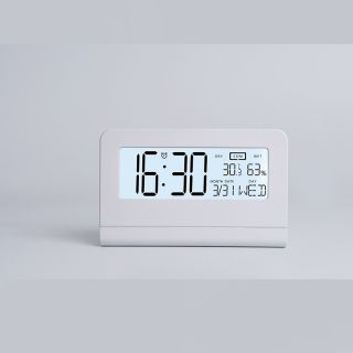 AN0553B Digital Electronic L-type thermohygrometer clock WITH BACKLIGHT