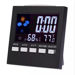 A2660C Weather station with color LCD display and sound controlled clock