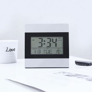 A2138B Big Screen LCD Digital Table Timer Alarm Clock