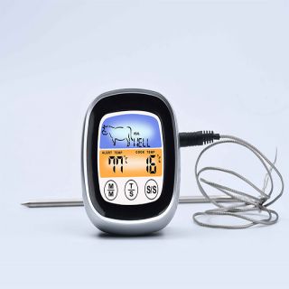 BBQ Thermometer, Kitchen Thermometer,Digital Touchscreen Thermometer,Oven Thermometer,Meat Thermomet