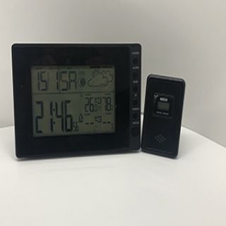 AN0518 Time in12/24 Alarm with Snooze Calendar Weather station Clock