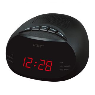 AN0901 FM/AM Rradio Volume Adjustment16 Level Alarm with Snooze Clock