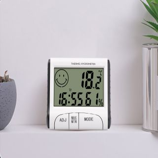 ATN0099 TIME 12/24H  Smile Icon Display Clock